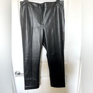 #anntaylor #faux #leather #trousers